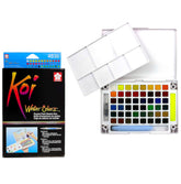 Pocket Sketch Box Sakura Koi Watercolor Field 48 Color Set